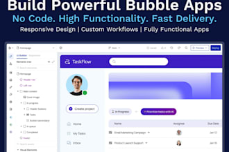 build powerful bubble app