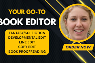 proofread developmental line edit, copy edit christian fantasy sci fiction novel