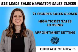 sales leads b2b linkedln sales navigator appointment setting high ticket sales
