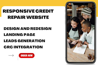setup professional credit repair website in 24h, do credit repair automations