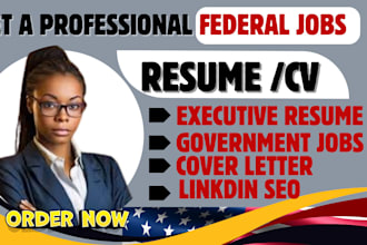 expertly write your resume, cover letter and federal resume