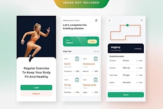 develop gym app, fitness app, wellness app, workout website on bubble, adalo