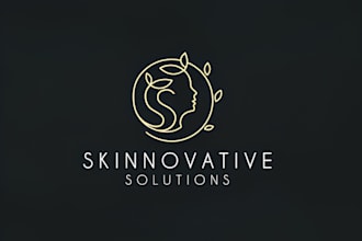 do luxury beauty, cosmetics, salon, makeup artist and unique signature logo