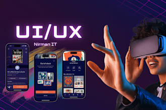 do UI UX design for your project