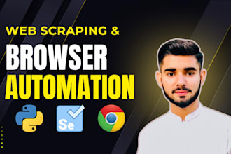 web browser automation, python scripting or automation bot