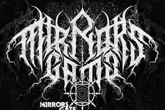 do brutal death metal, heavy metal, deathcore, grindcore, and mincecore logo