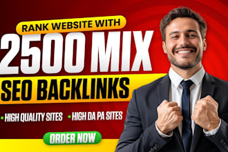 boost google rankings 2500 high quality seo backlinks