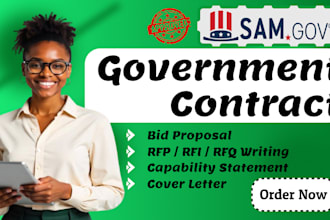 respond to rfp, bid proposal, government contract, proposal writing