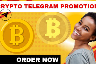 promote your crypto project to targeted telegram crypto groups