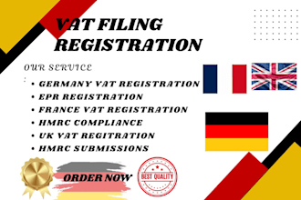 handle your UK vat registration and hmrc submissions