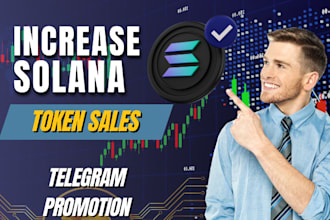 do crypto telegram promotion sellout your solana token 10x investors and holders