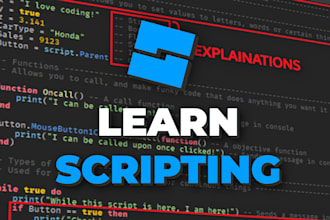 teach you how to script in roblox
