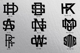 do minimalist western vintage, ranch cattle brand wordmark logo design for you