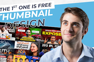 create scroll stopping podcast youtube thumbnails