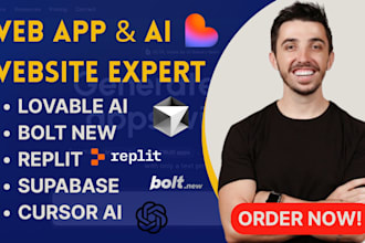 build next js react lovable ai replit ai saas app bolt new lovable dev supabase