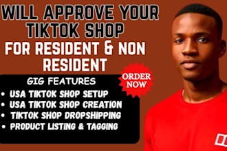 setup USA tiktok shop setup tiktok shop USA tiktok shop business representative