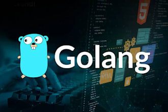 build fast and scalable golang backend services or apis