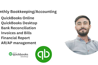 do monthly quickbooks online bookkeeping and quickbooks desktop bookkeeping