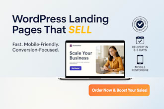 design wordpress website redesign wordpress portfolio, sales funnel setup