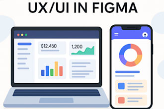 design web and mobile UX in figma