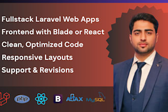 be your PHP laravel fullstack backend web developer