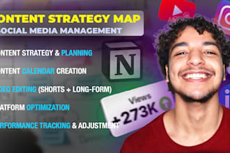 high level video content plan and pro editing