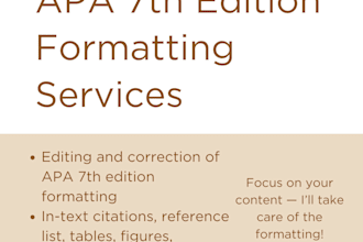 format your academic paper in apa 7th edition