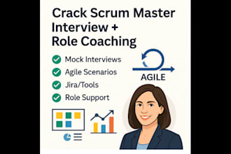 guide you through scrum master success with mock interviews and on job support