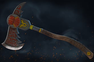 craft realistic 3d models and texture from your concept