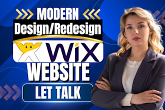 do wix website redesign, wix website development, design, or  wix online store