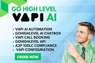 build gohighlevel automation zapier make retell n8n manychat workflow vapi ai