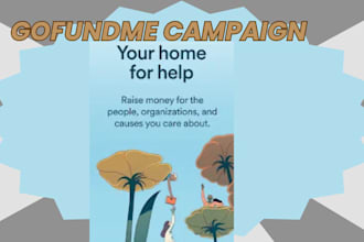 promote gofundme campaign massively to fundraising emergency