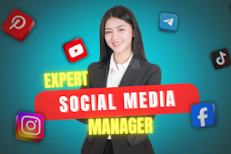 manage your social media and create engaging content to grow your brand