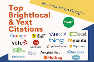 do top local seo citations from brightlocal yext and moz