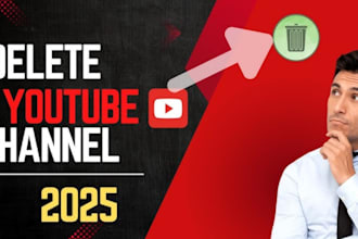 permanently delete youtube videos, delete unwanted links, channels recover
