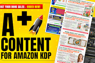 do book promotion with amazon kdp a plus content