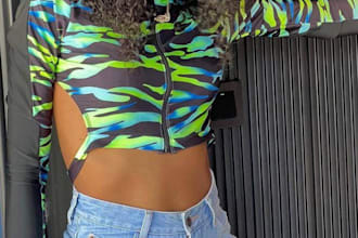 create ugc photos and videos for fashion brand female model beauty maternity
