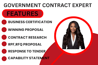 govt contract research  winning rfp rfq bid proposal writing