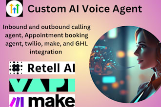 build retell ai voice agent vapi gohighlevel make com integration