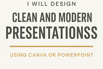 design clean and modern presentations using canva powerpoint