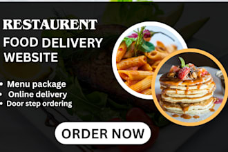 design online food ordering system for restaurants and cafes