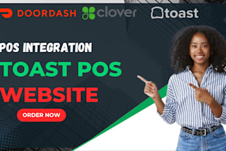 setup toast pos website, clover pos, integrate doordash with toast pos