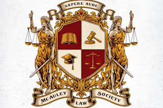 design luxury family crest regal heraldic coat of arms logo