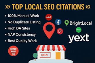 create top local seo citations for any country from yext and brightlocal