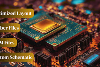 design your custom pcb schematic and layout