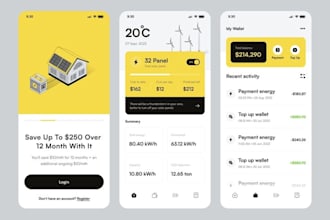 solar panel management app, renewable energy app, cybersecurity app