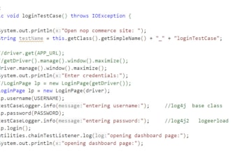 automate web applications using selenium and java