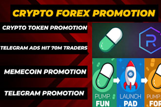 run telegram ads con vert 70m degen token investors, forex promotion 100x sales