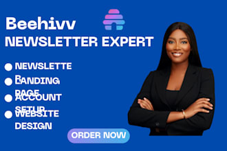 setup beehiiv newsletter beehive landing page design beehiiv ai newsletter