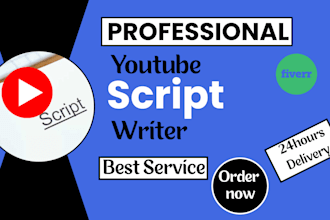 write  2000 words youtube script for your channel and movie recap